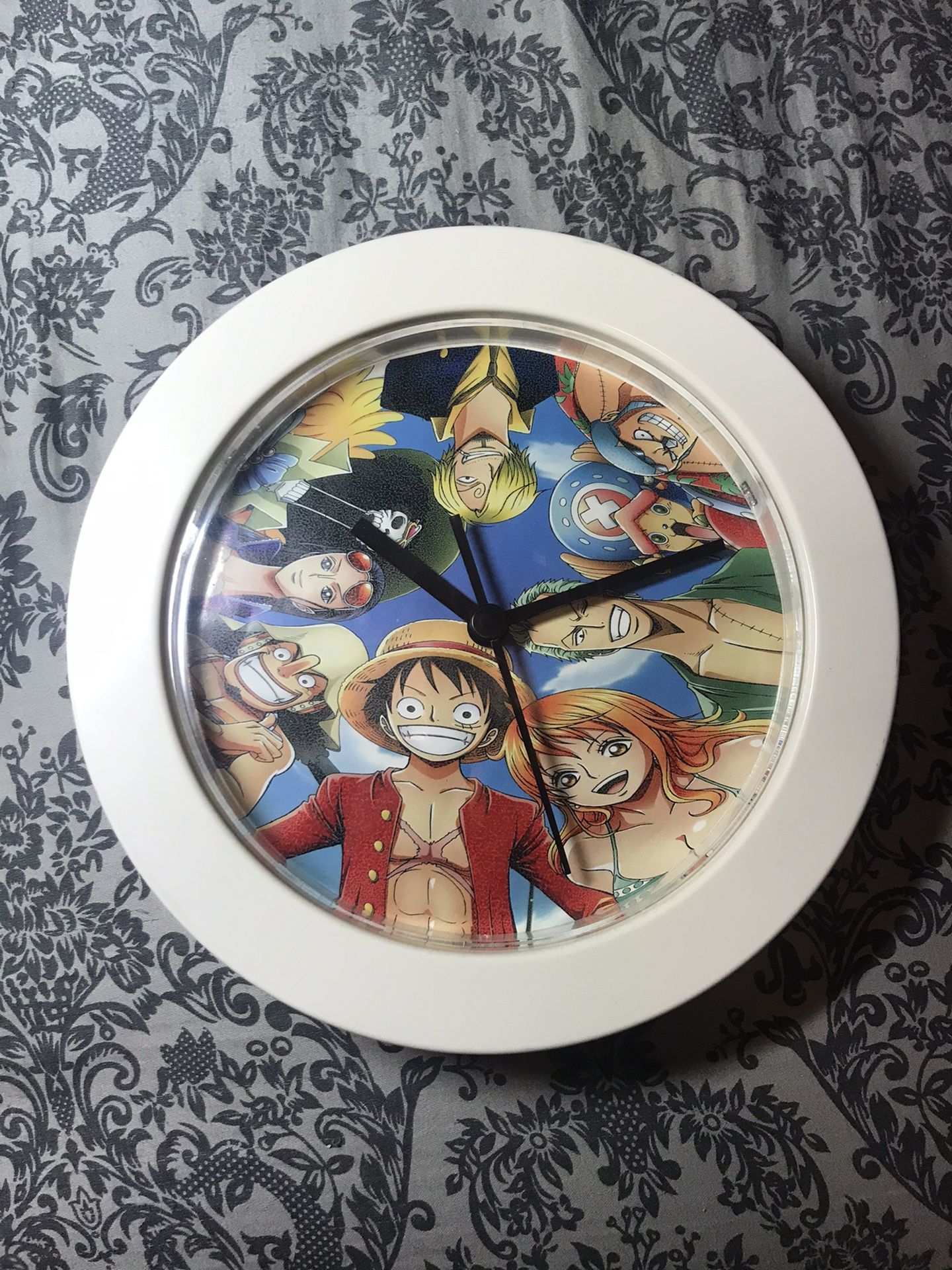 Anime One Piece Straw Hat Pirates Clock