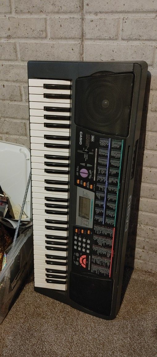 Casio Keyboard, No Charger
