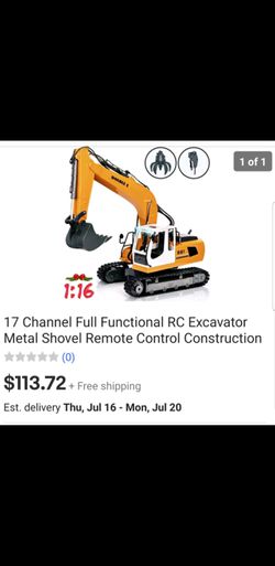 R/C EXCAVATOR Tractor Thumbnail