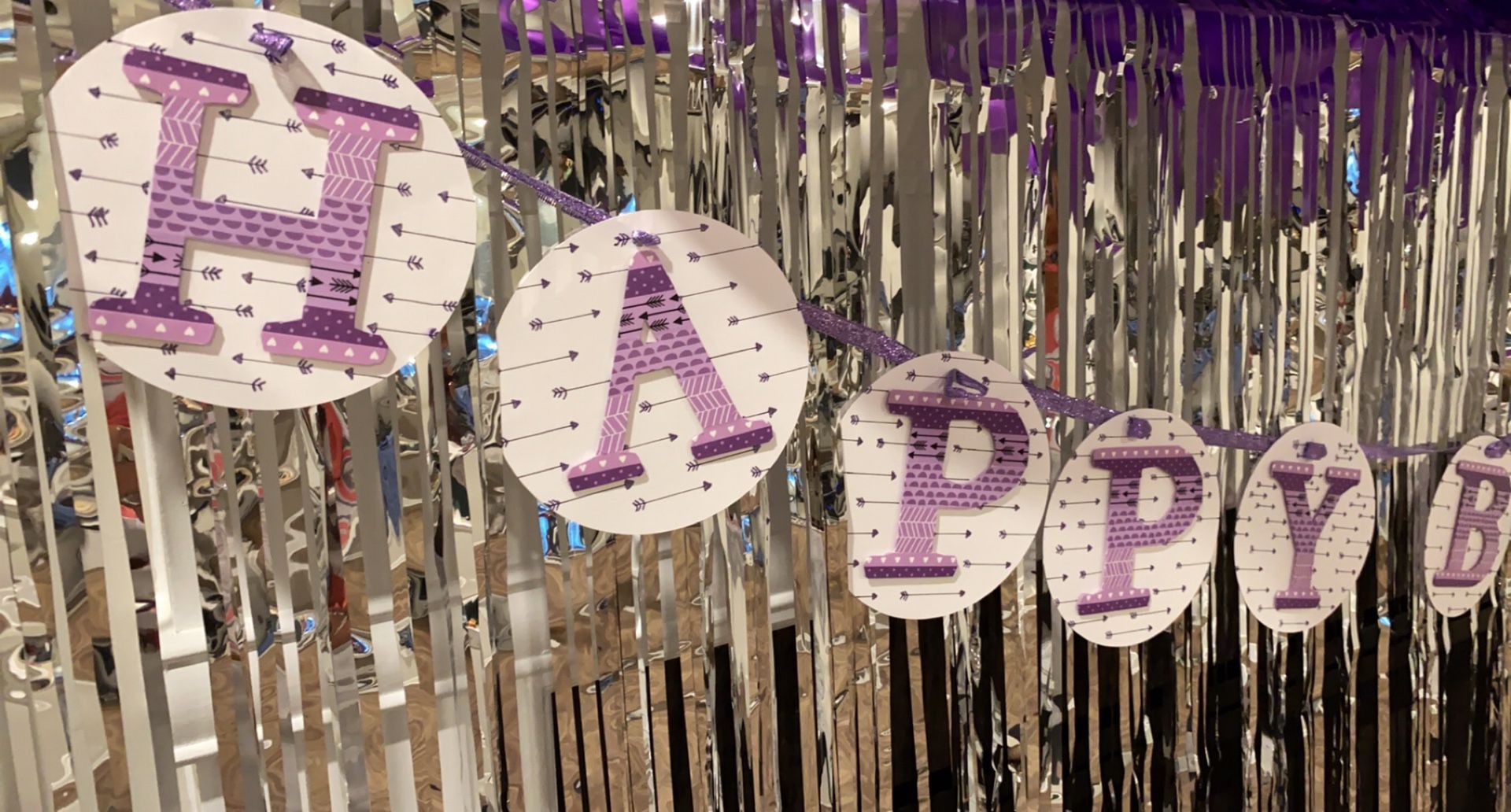 Purple Butterfly Decorations