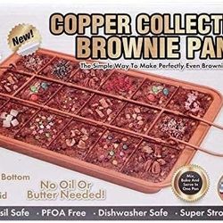 Copper Collection Brownie Pan Thumbnail