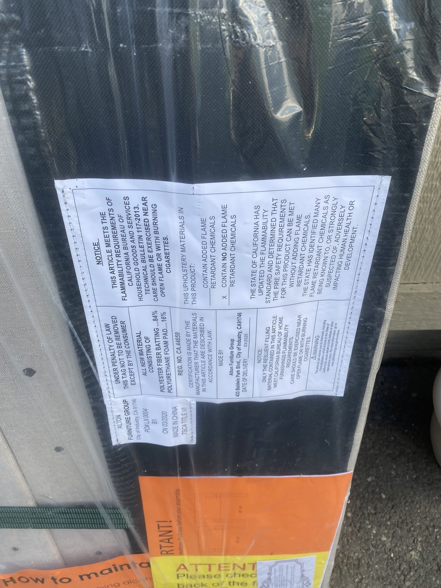 $100-(firm price) brand new still in package wrap-Beige color twin size headboard new in package-I bought from amazon aug 2020 but never did open it t