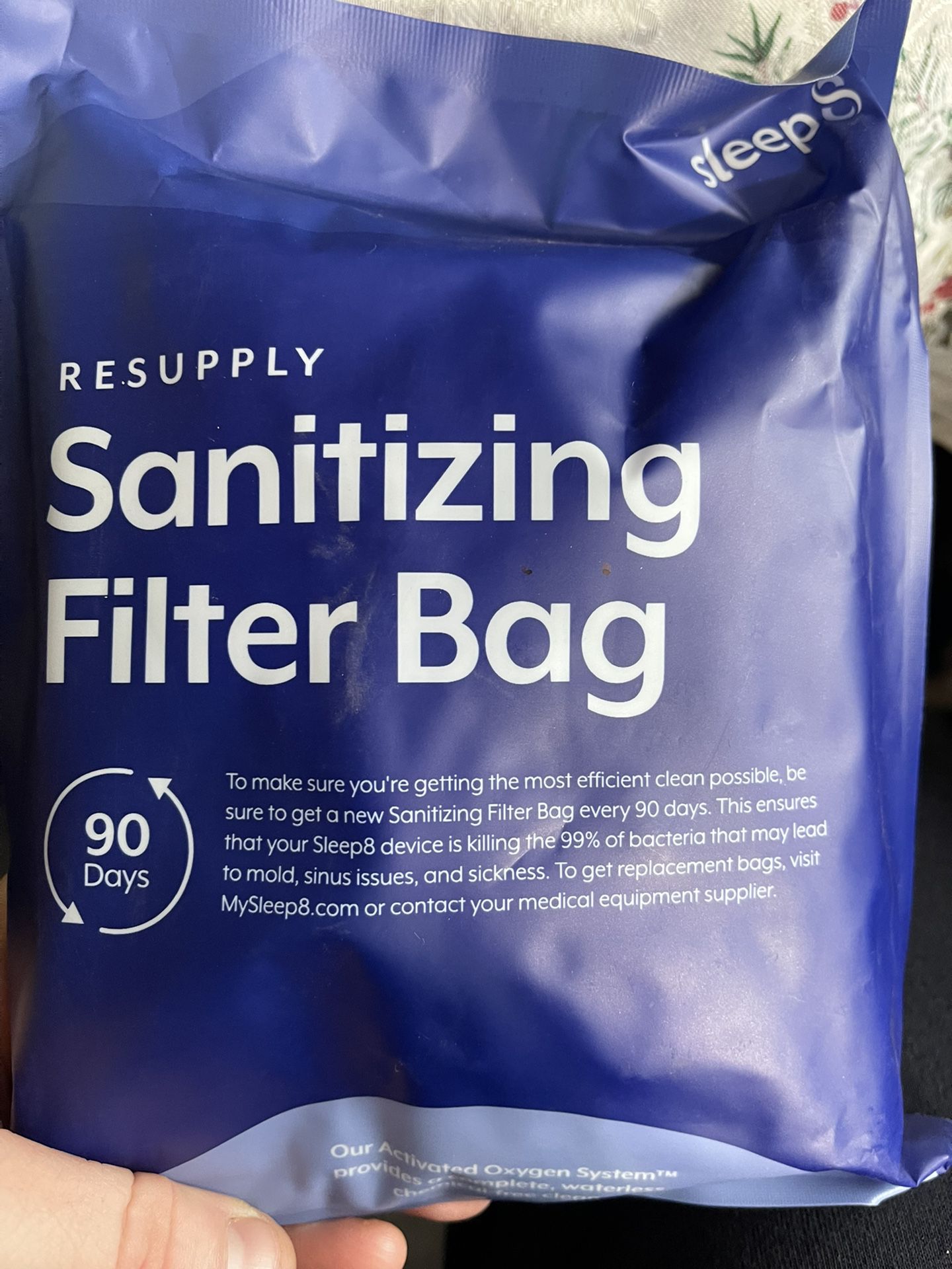 CPAP filter Bag 