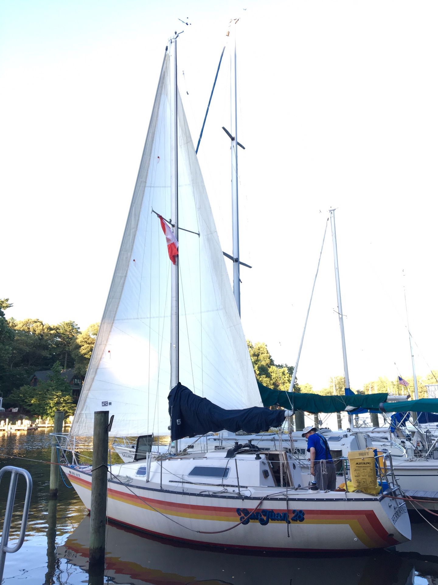1978 San Juan 28 Sailboat For Trade