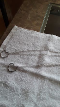 James Avery changeable heart charm holder necklace Thumbnail