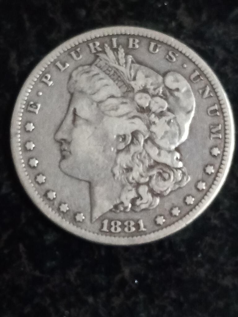 1881 Morgan Silver Dollar S