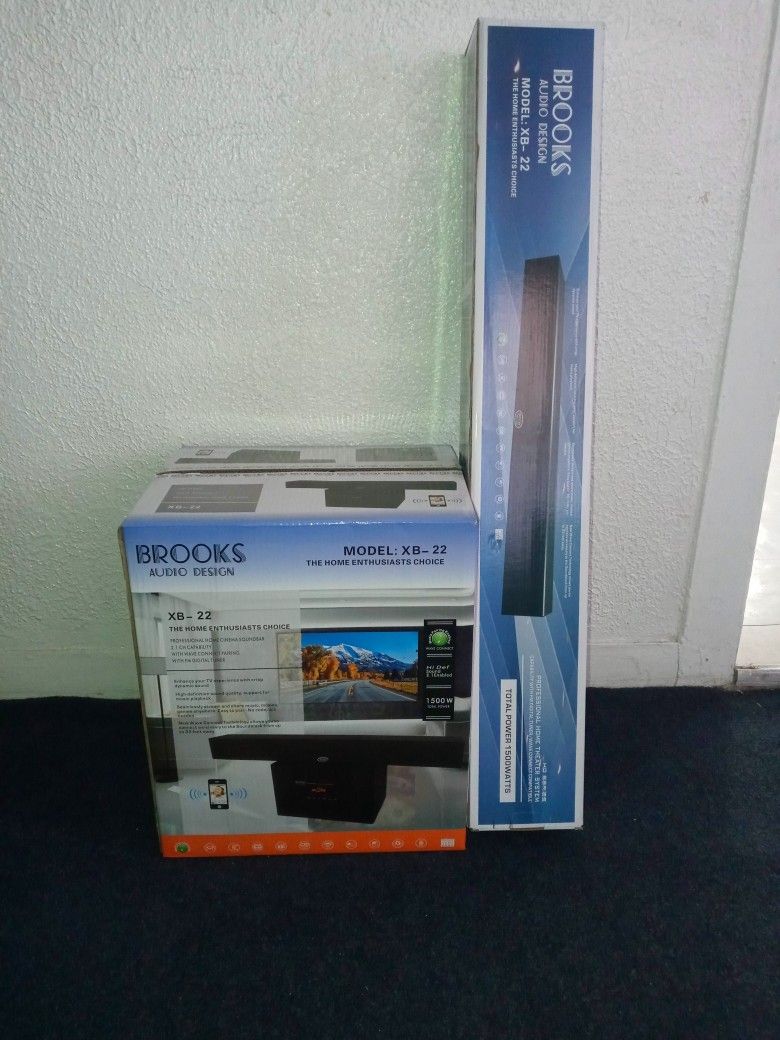 Home Sound Bar System With Bluetooth - Brand New for Sale in Houston, TX -  OfferUp