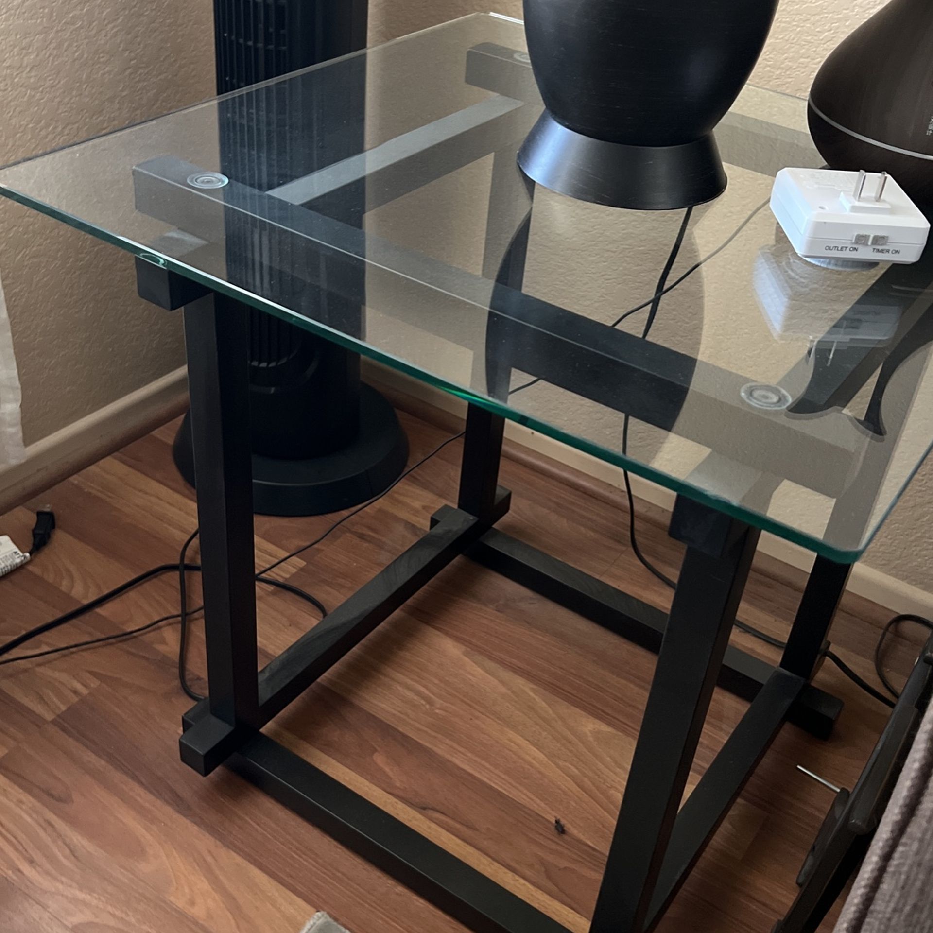 Glass Coffee Table Set