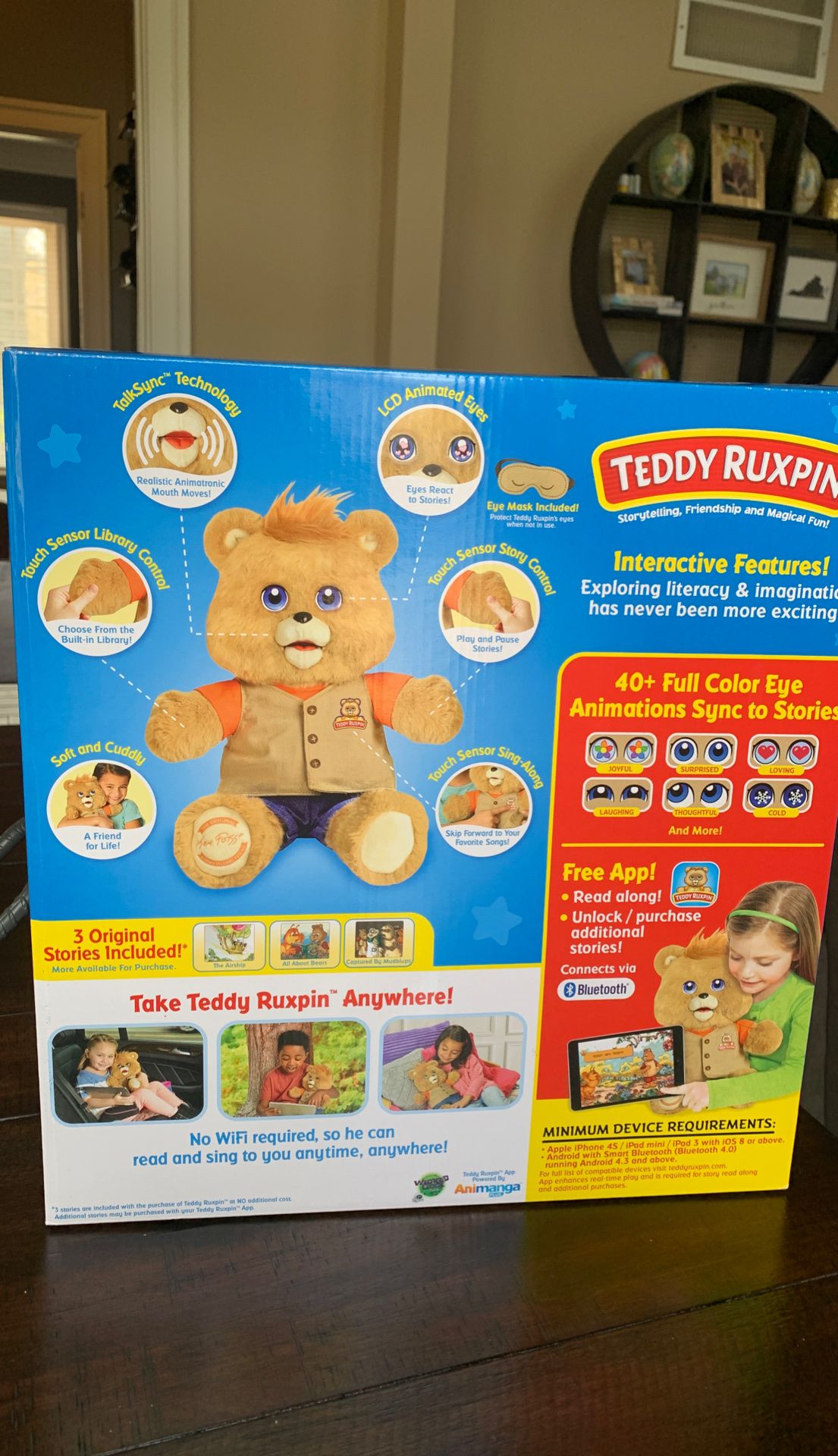 Teddy Ruxpin (new in box)