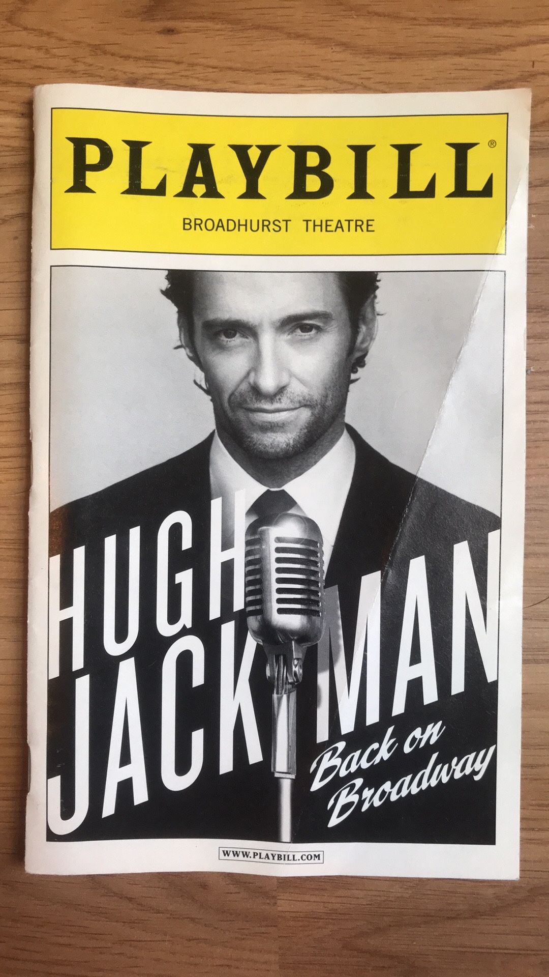 Hugh Jackman Playbill