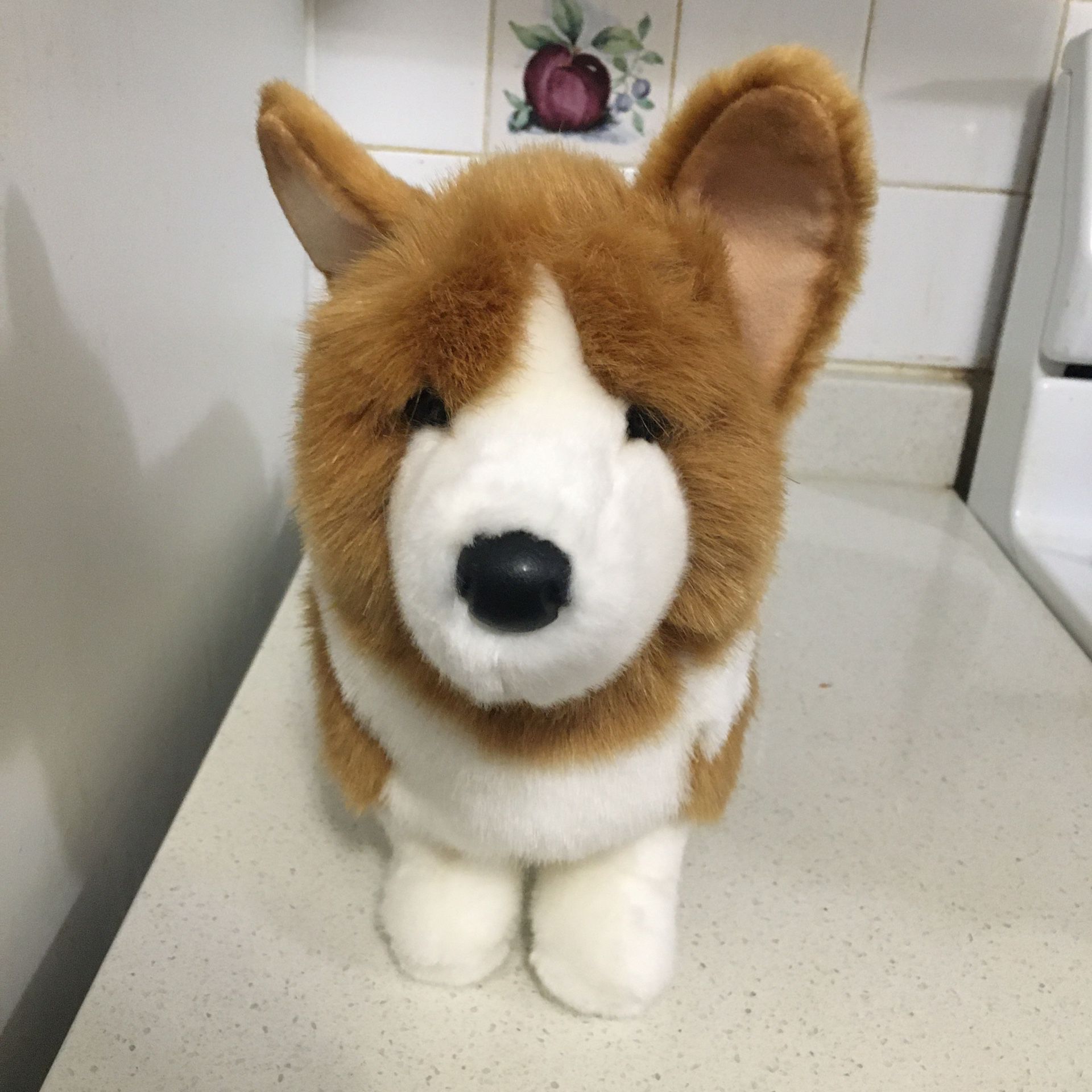 INGRID the Plush CORGI Puppy Dog Stuffed Animal.
