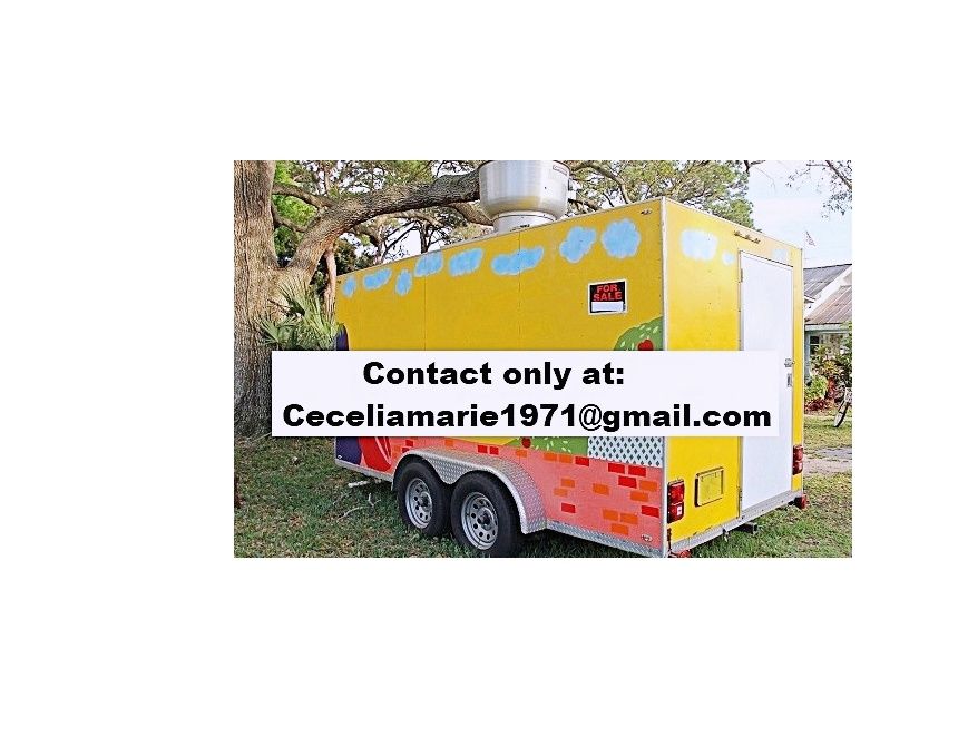 Food Trailer BBQ 25813