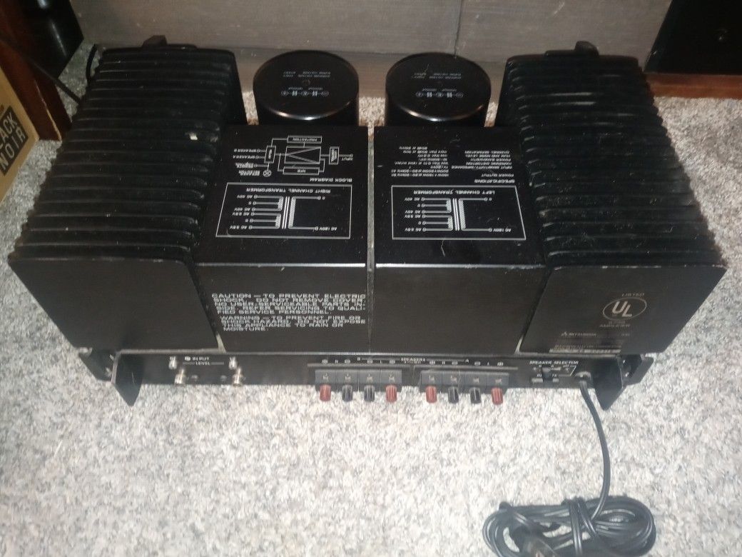 Rare 71' Mitsubishi Power Amp