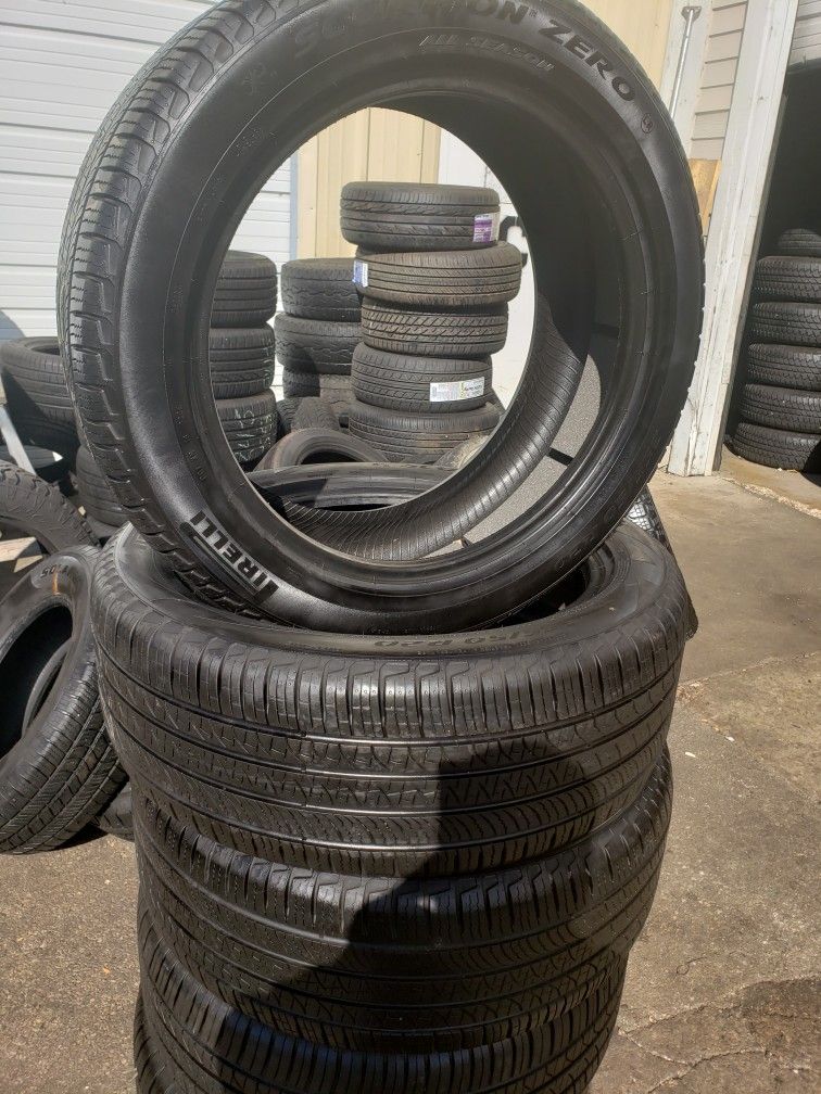 4 Pirelli Tires 255/50/20 $350 Mounting And Balance Included Very Good Condition