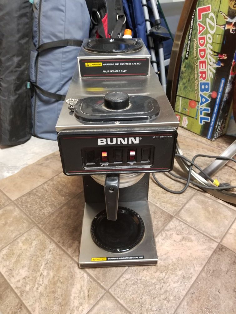 Bunn VP 17-2 in like new condition. Used very little.
