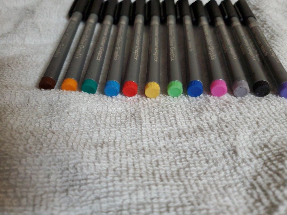Graphic Fineliner Colour 12cnt