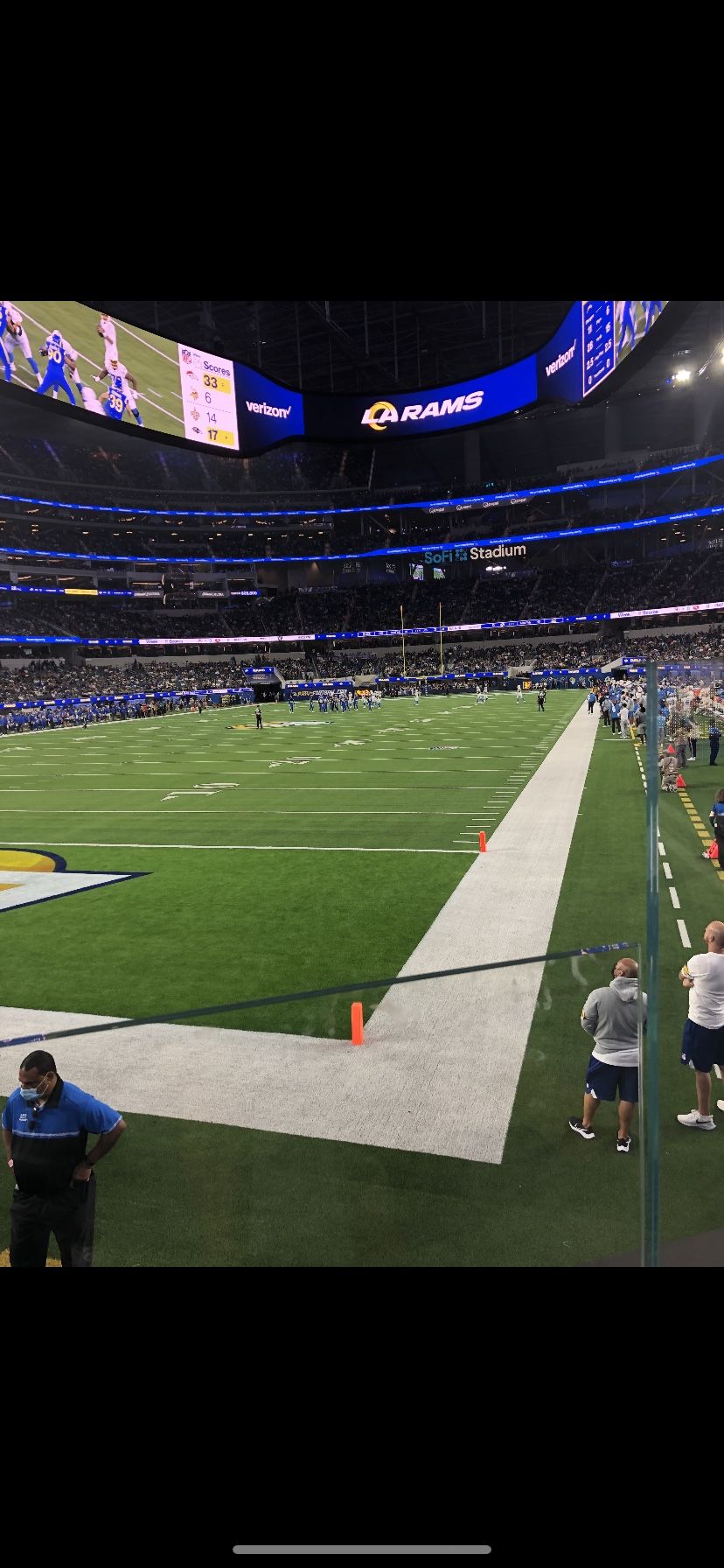 Rams vs Lions *Front Row*