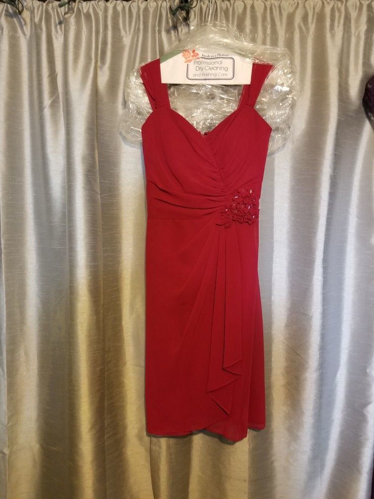 David's Bridal Bridesmaids Dress Size 2