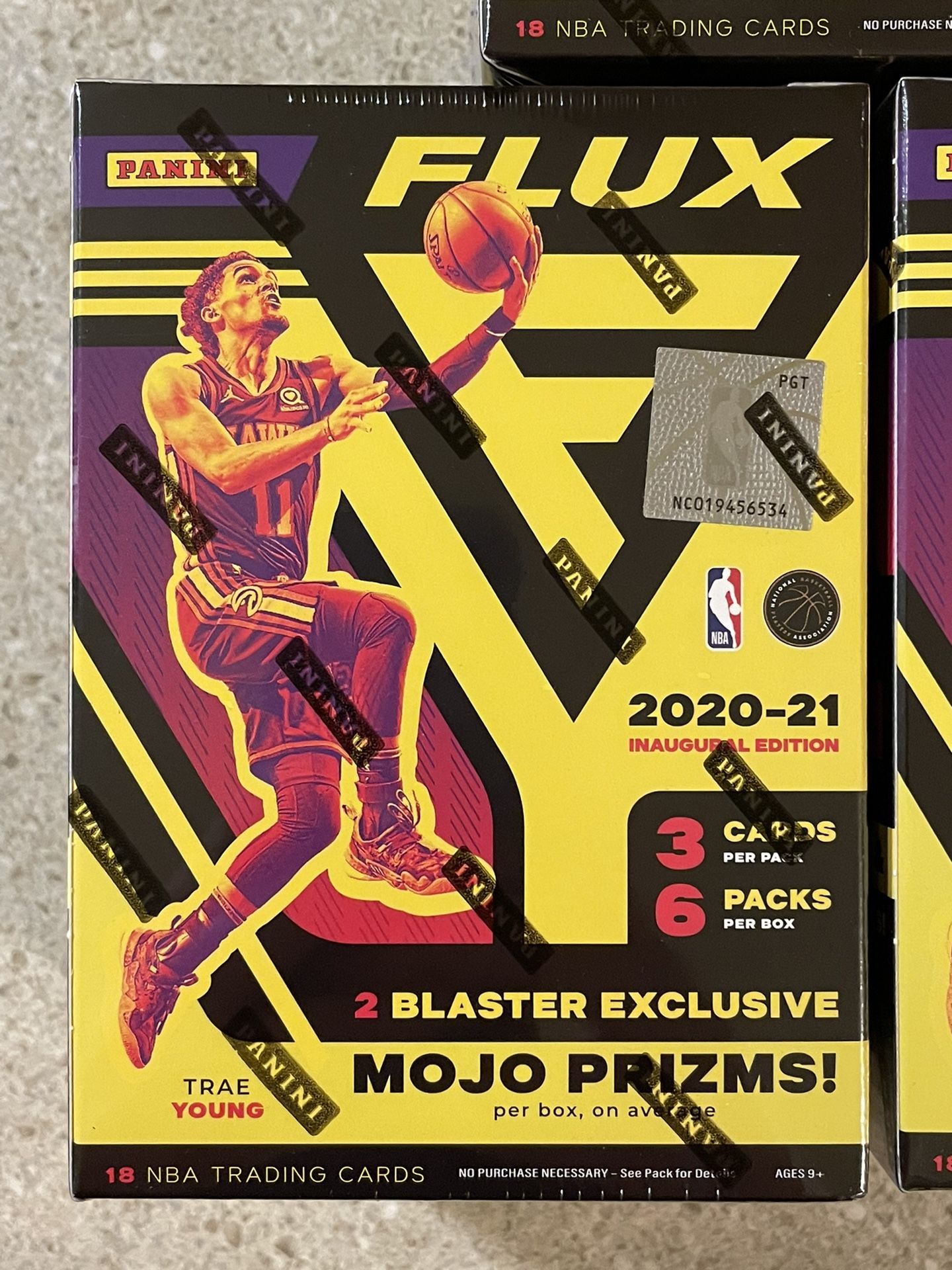 2020-21 Panini Flux Basketball Blaster Boxes