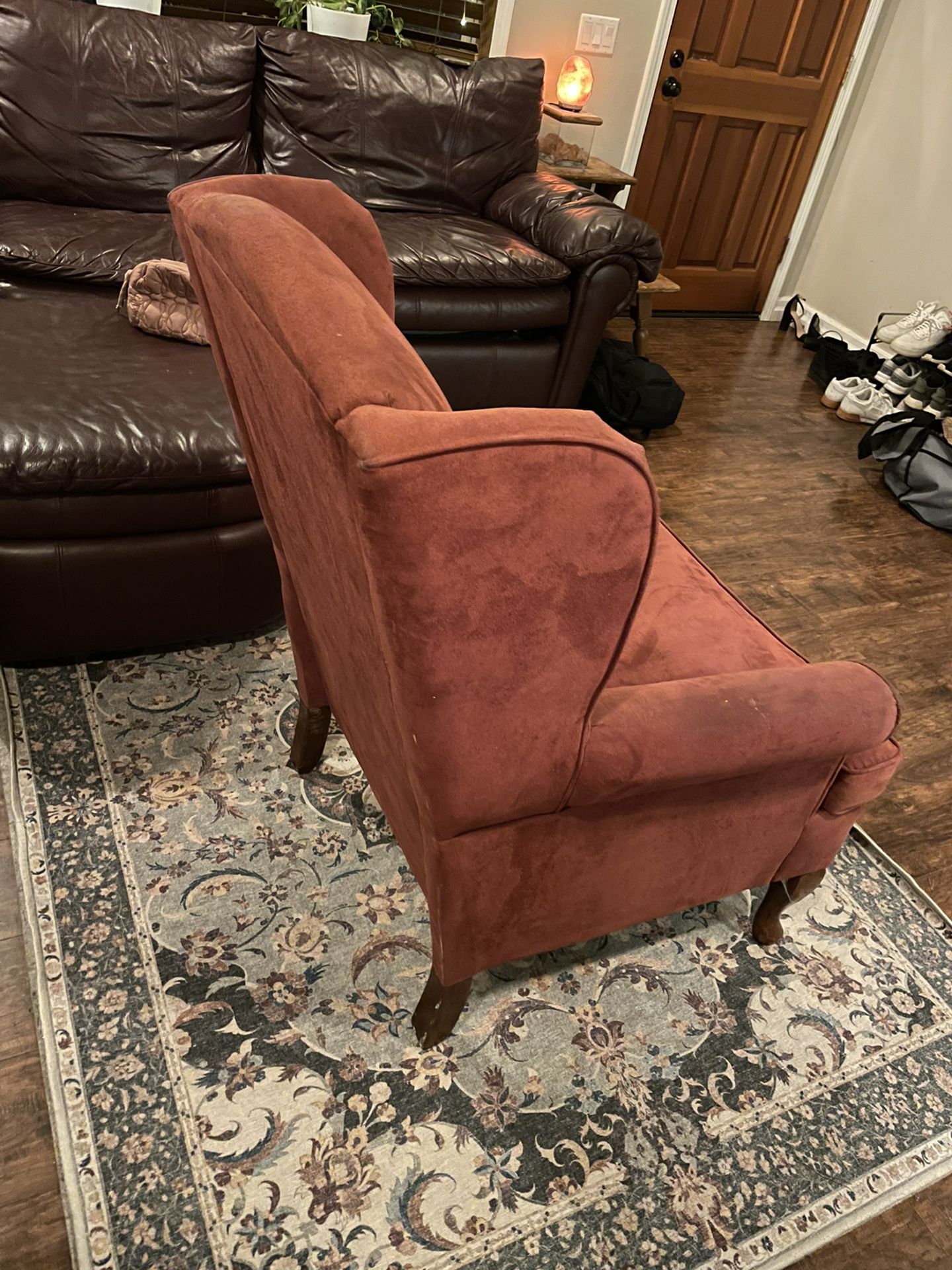 Vintage Wingback Chair $40