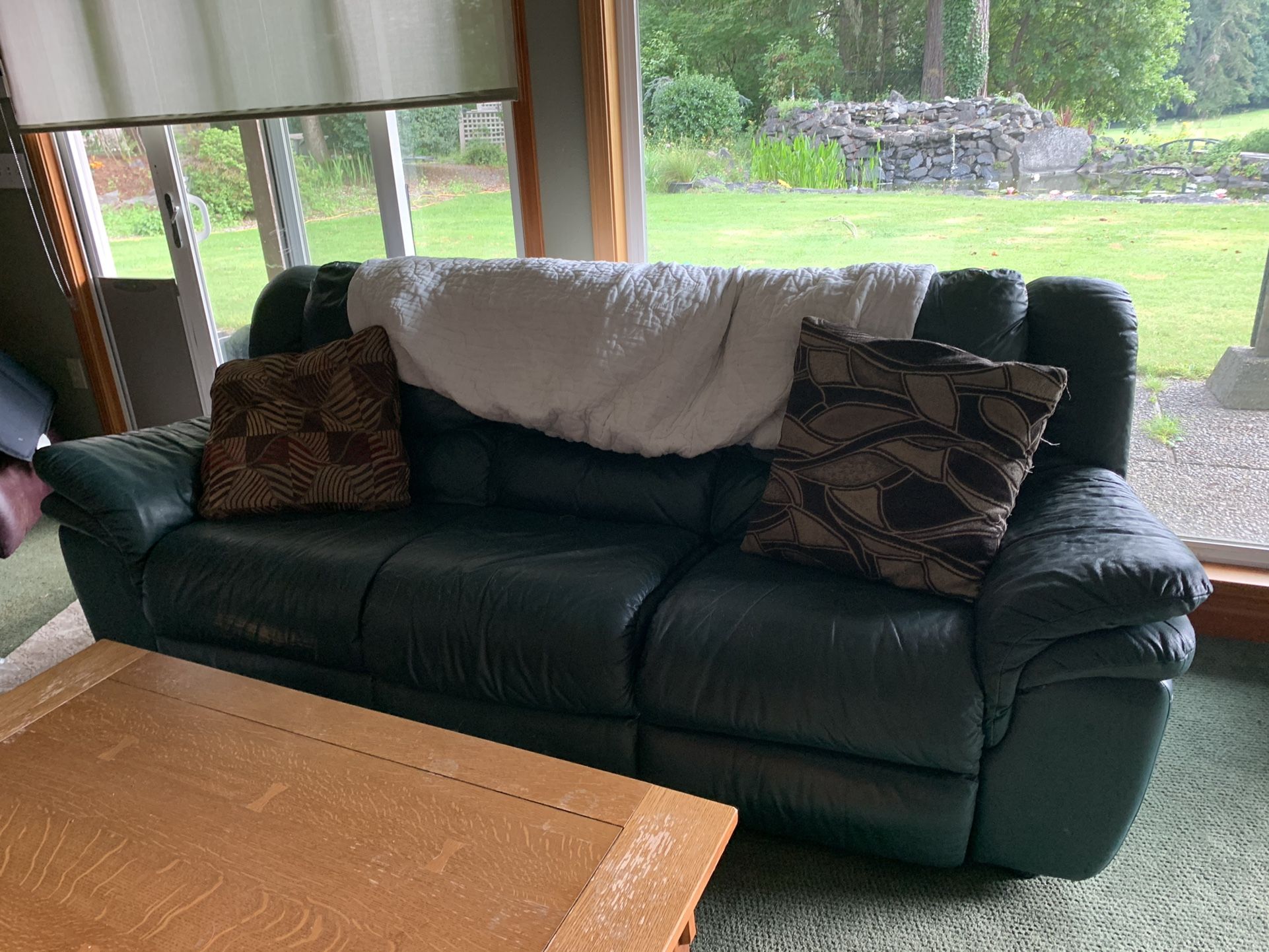 2 Green Couches