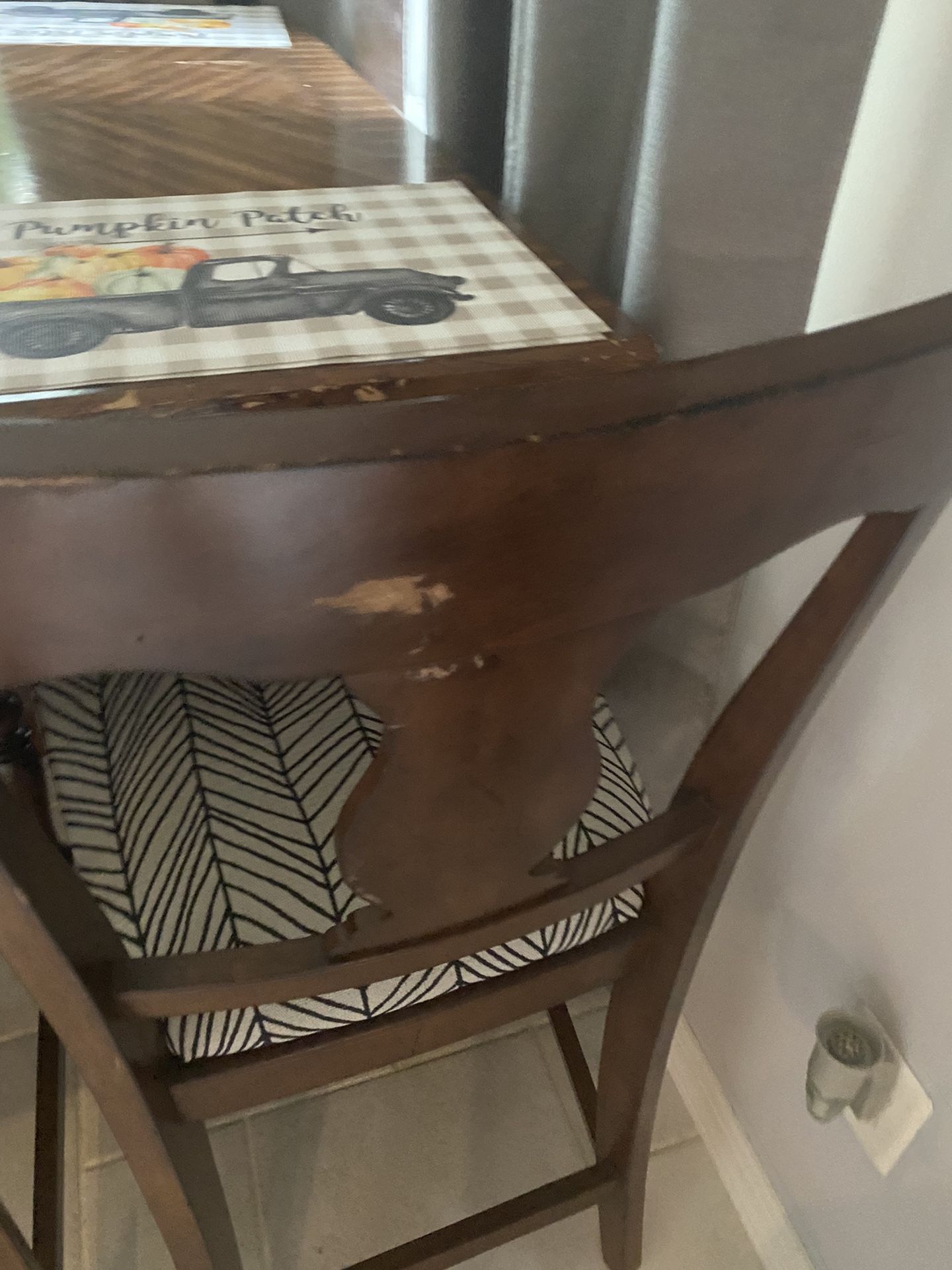 Bar Height Table With Leaf
