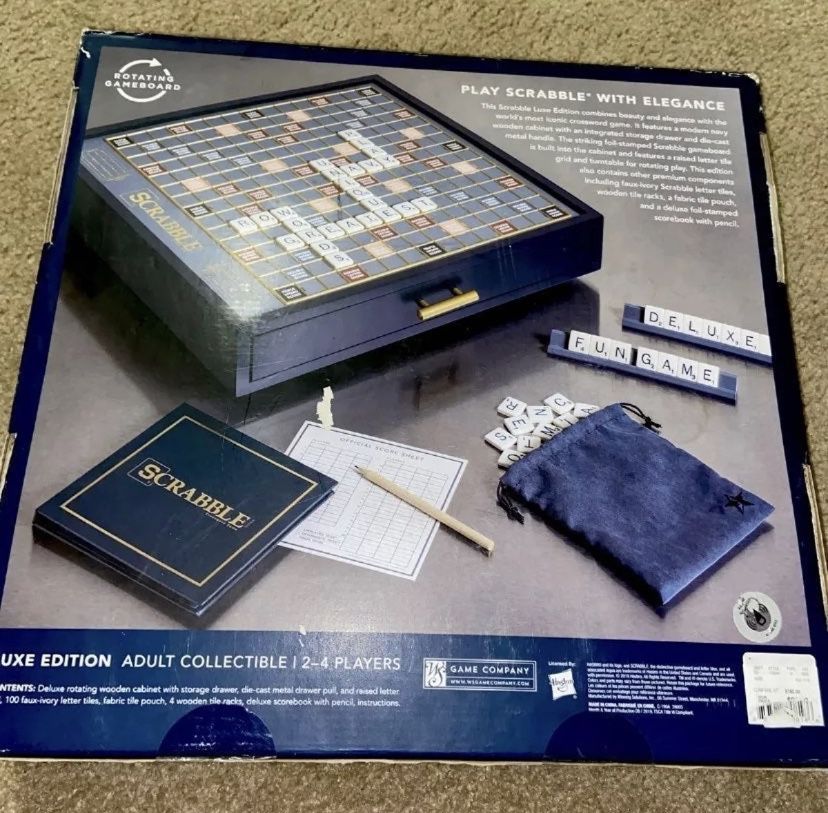 Luxe Edition Scrabble Board Game