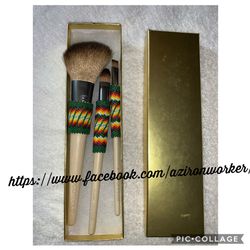 Native American Beaded Makeup Brush 3 Thumbnail