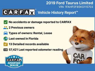 2019 Ford Taurus Thumbnail