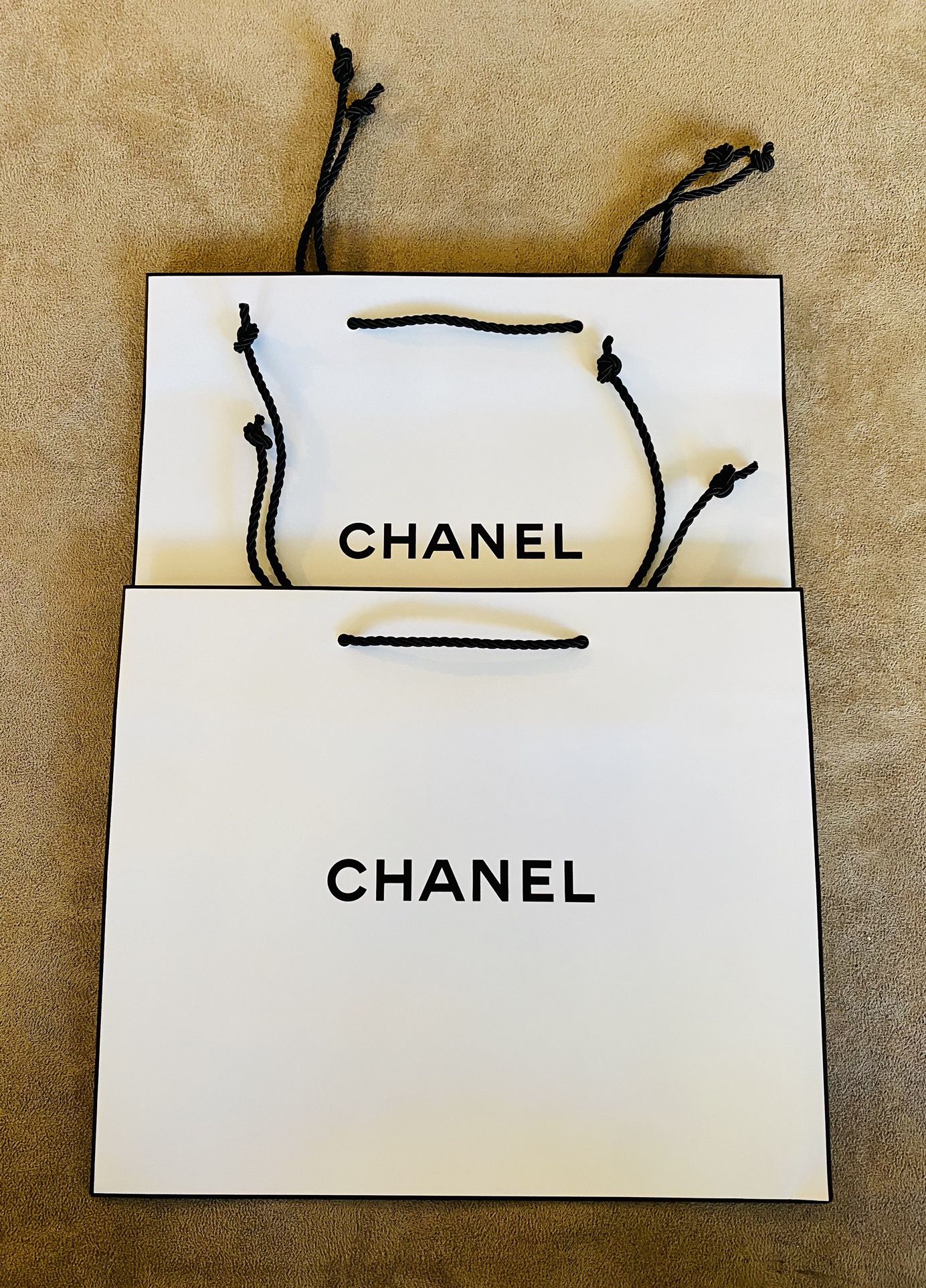 Chanel - 2 Medium Shopping Bags