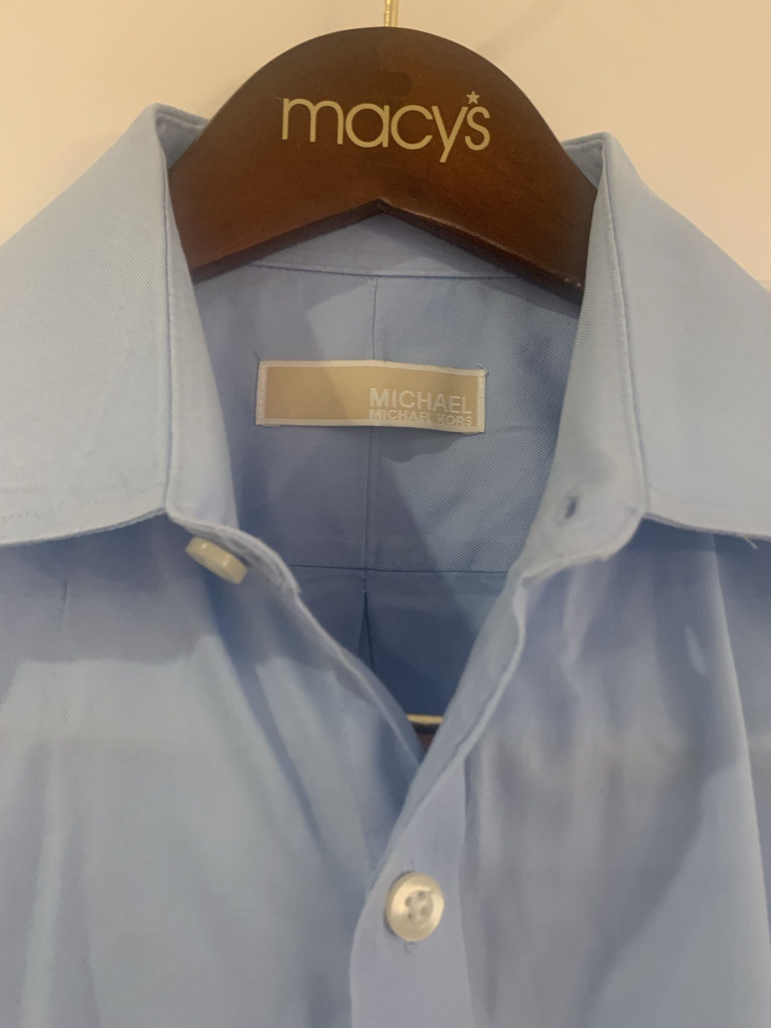 Michael Kors Blue Dress Shirt