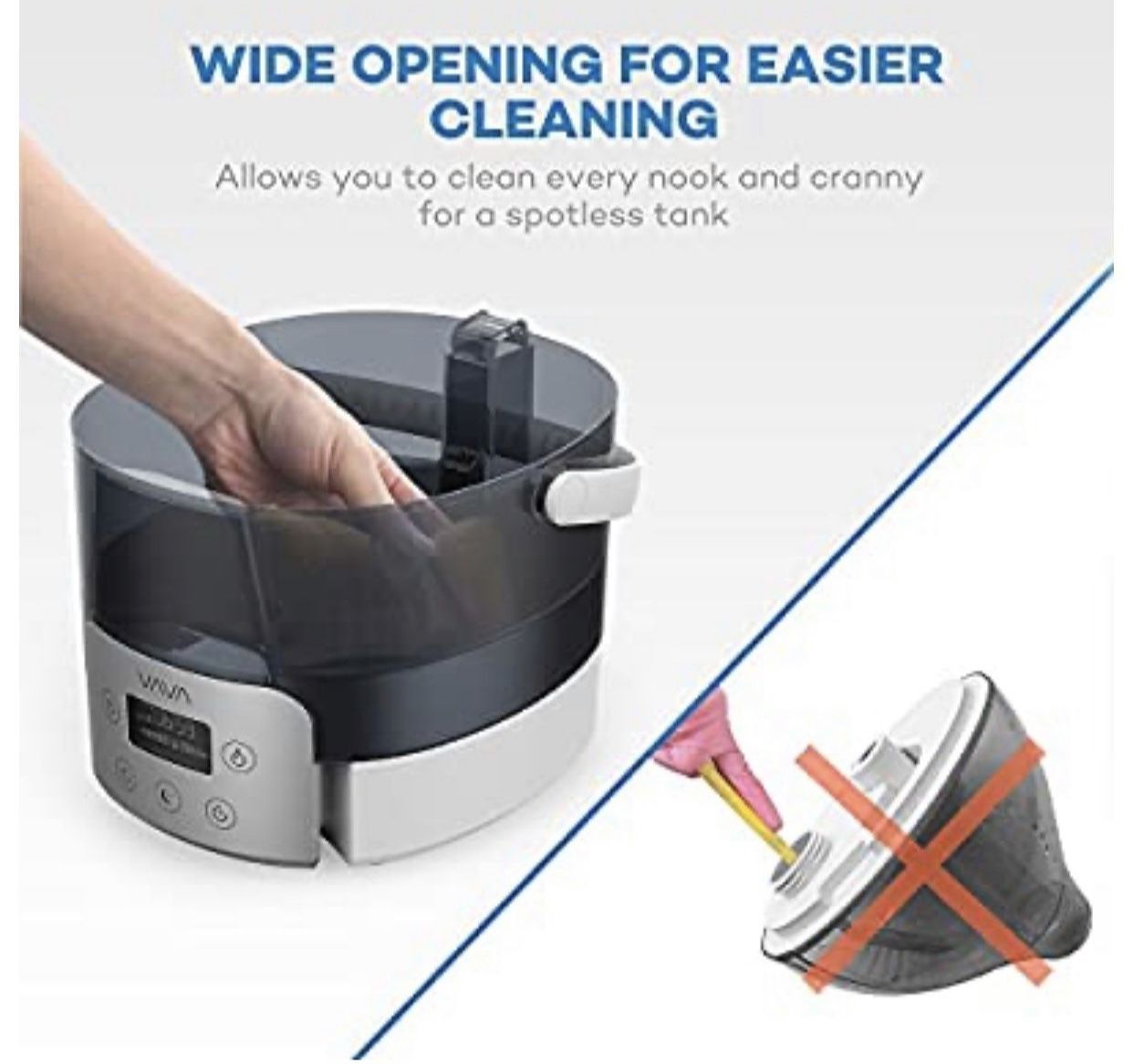 top fill large humidifier for large rooms