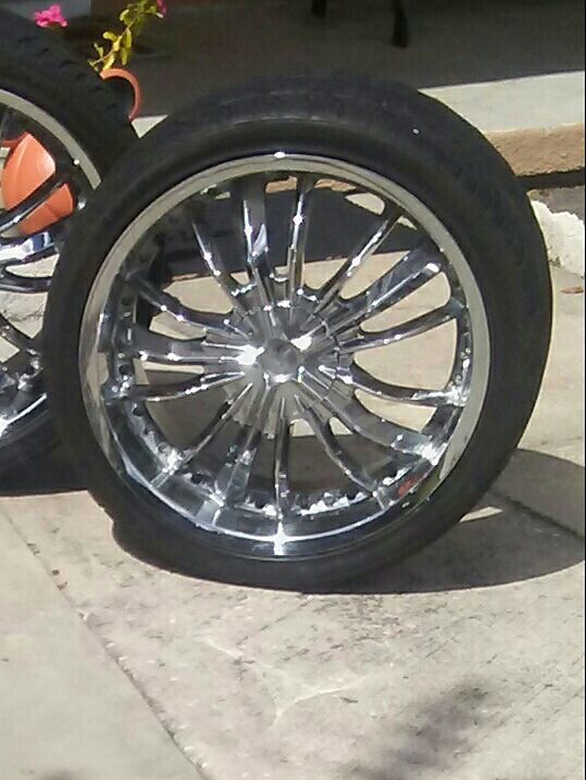 20 inch Kasino rims and covers with tires firm price for Sale in ...