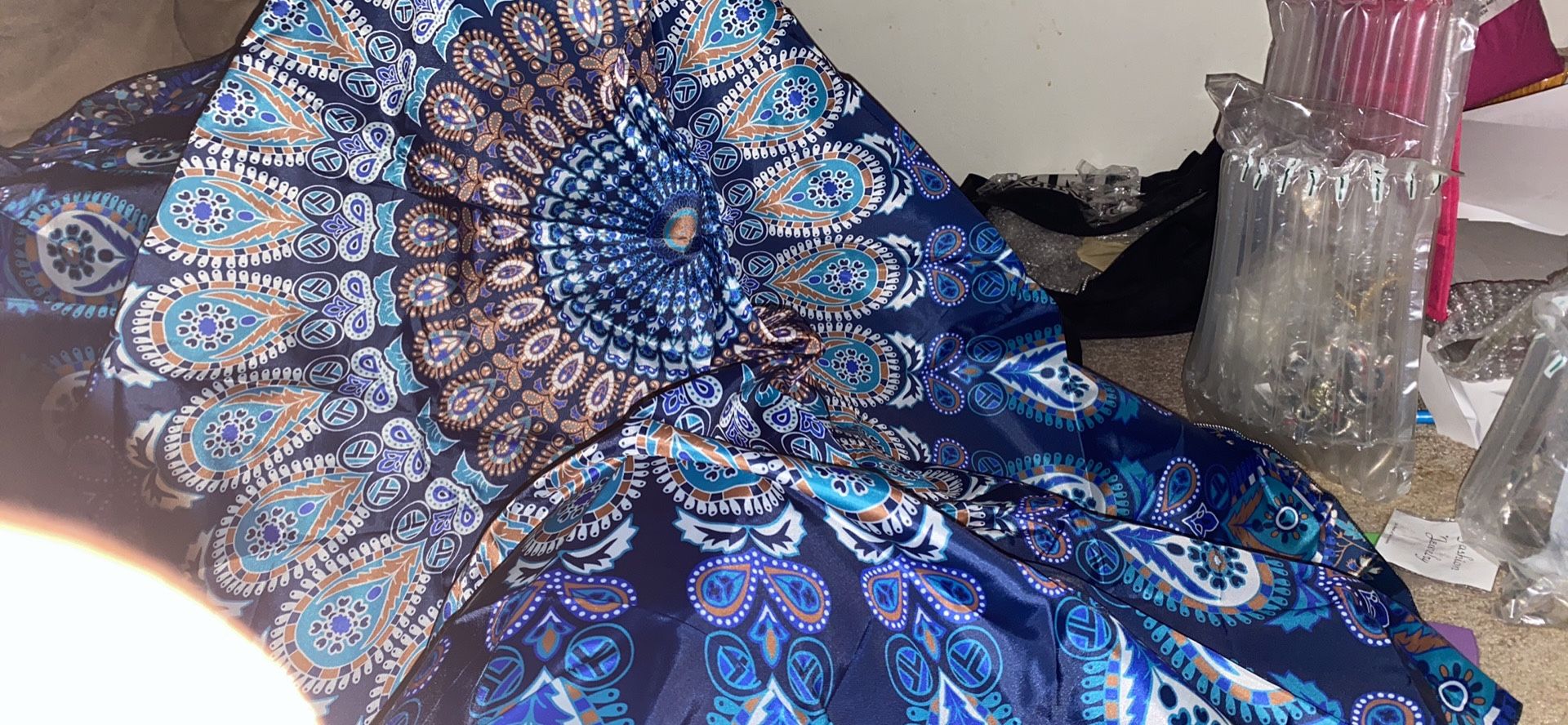 Round chair cover