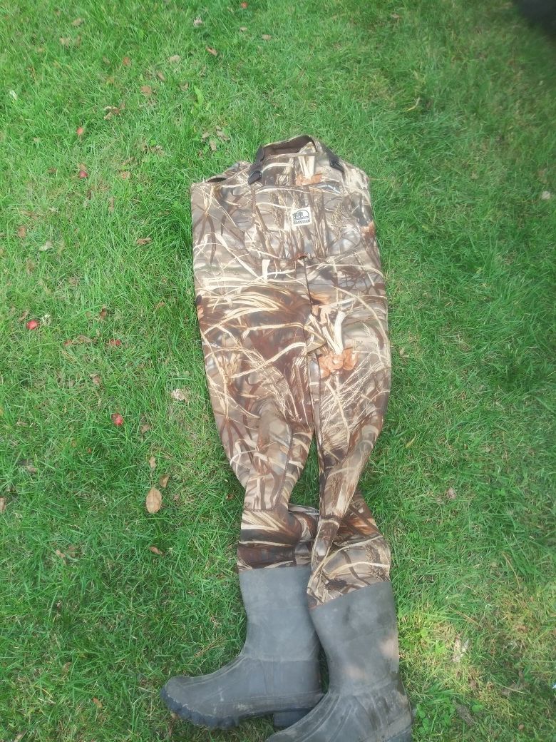 Hodgman Brighten Neoprene Cleated boot foot suit advantage max 4 waders