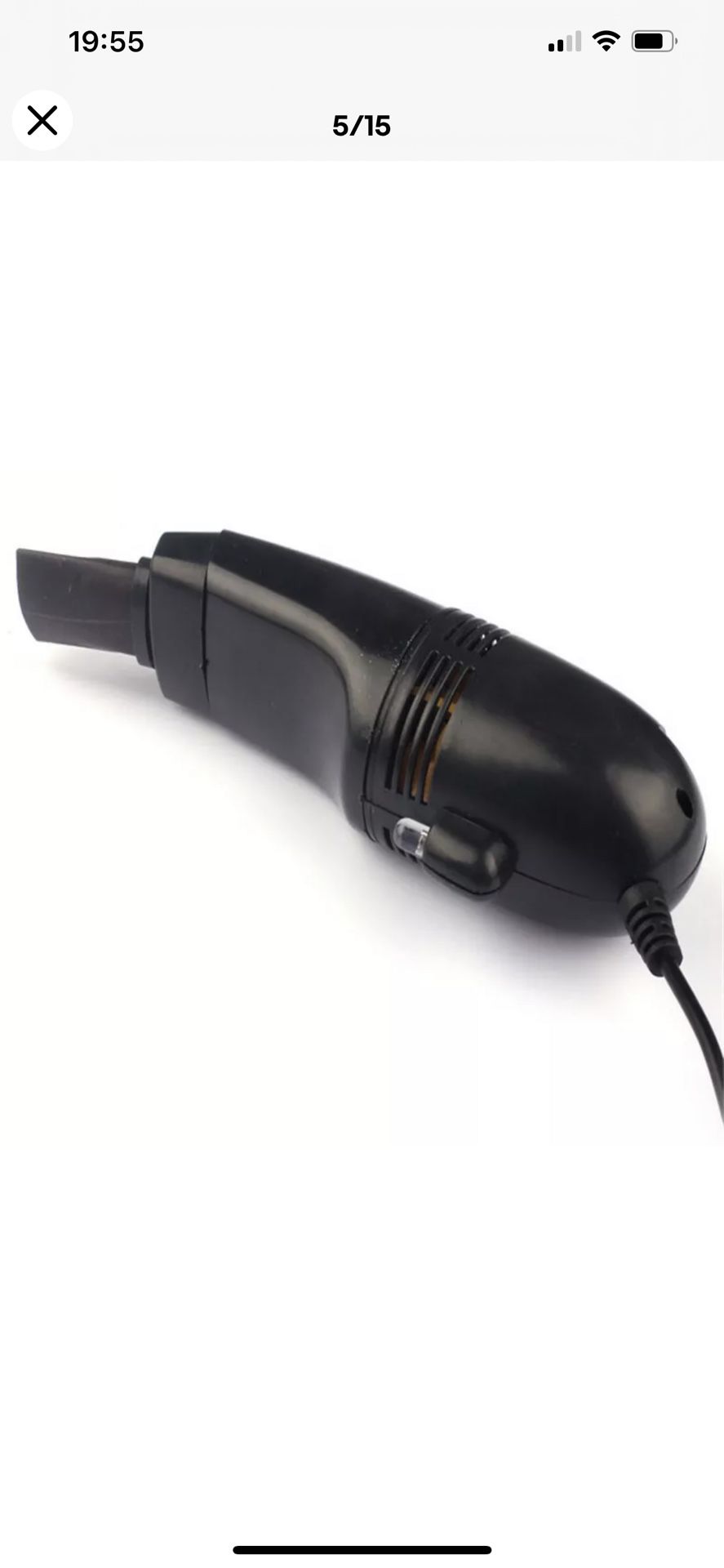 USB Keyboard Vacuum Cleaner Desktop Computer Cleaner Notebook Gap Dust Collector