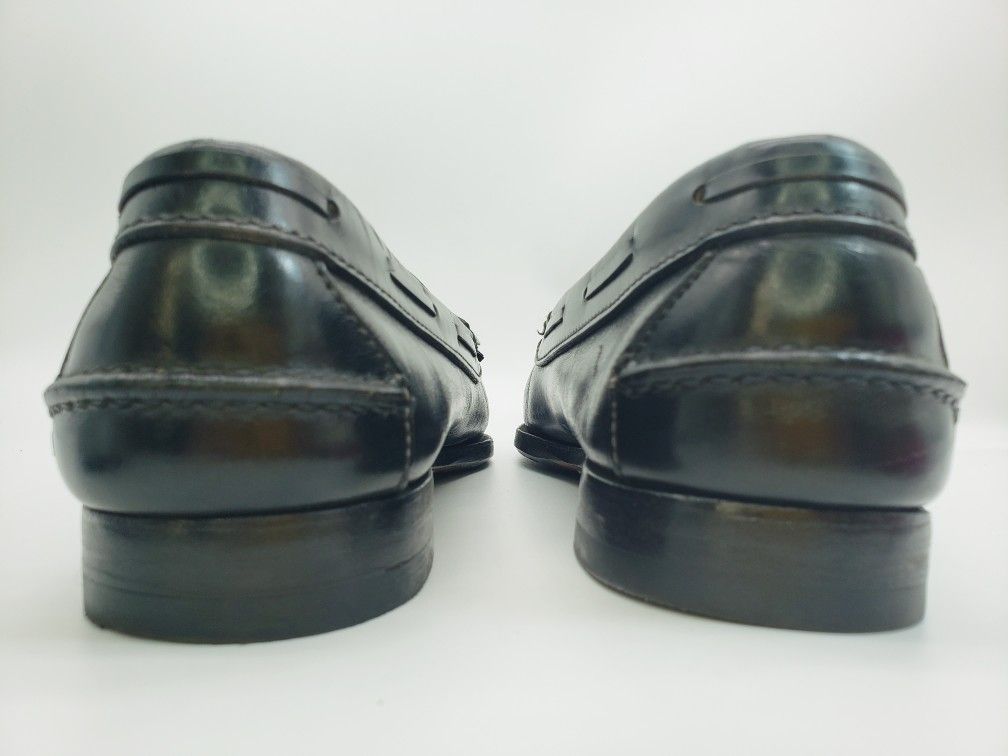 Cole Haan Men's Black Tassel Loafers Dress Shoes Slip On Oxfords Size 11.5 C