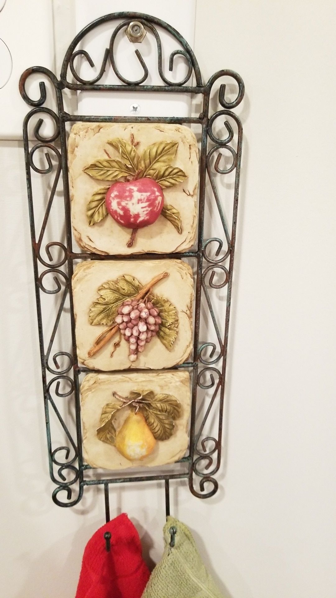 Kitchen wall frame decor