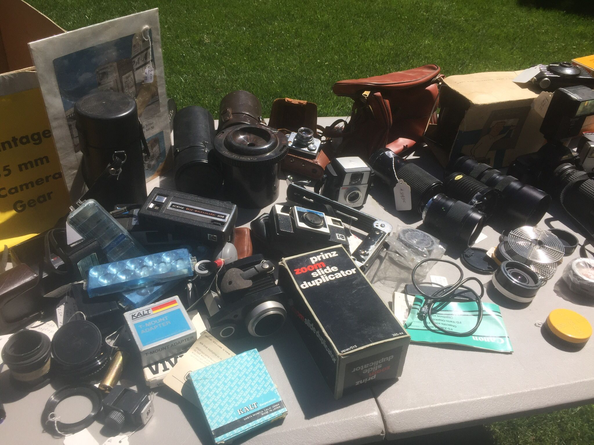 Vintage Camera Equipment