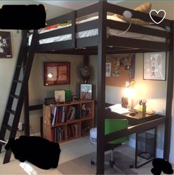 Ikea Stora Loft Bed Frame For Sale In Durham Nc Offerup