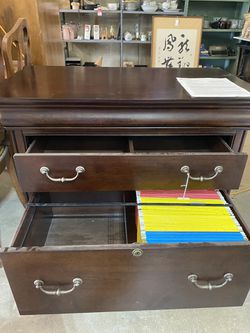 Wood Filing Cabinet Dresser Thumbnail