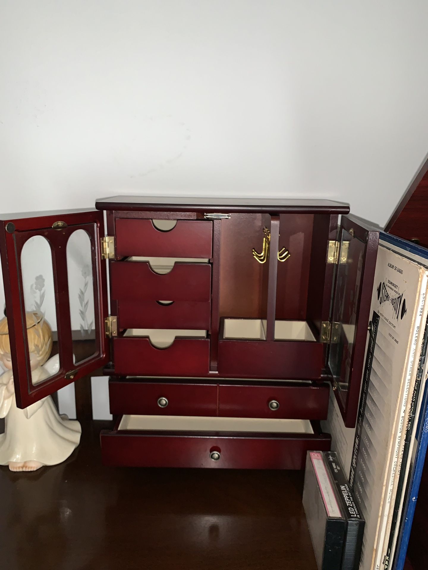 brown jewelry box