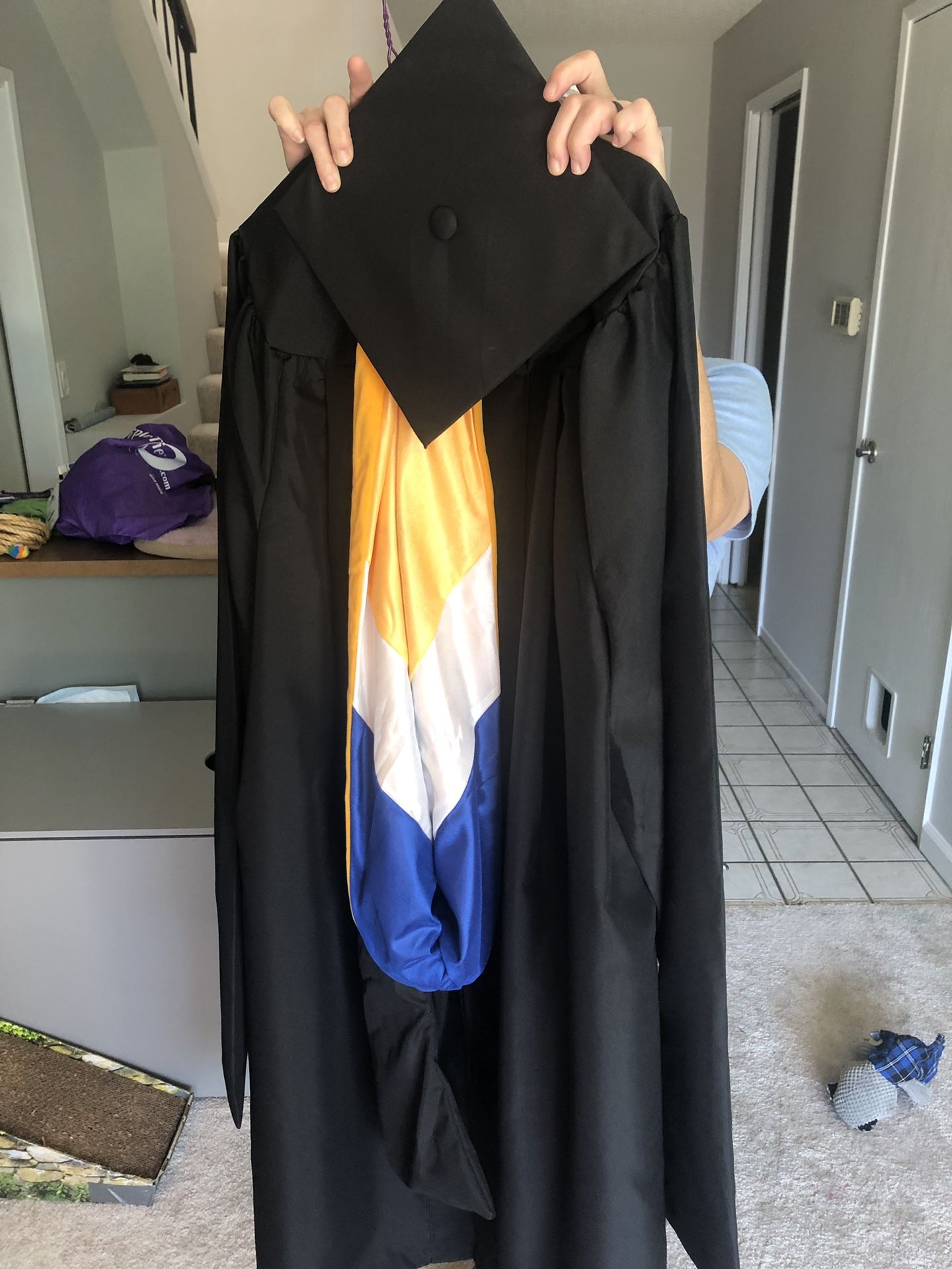 SJSU graduation gown cap & hood for Sale in San Jose, CA OfferUp