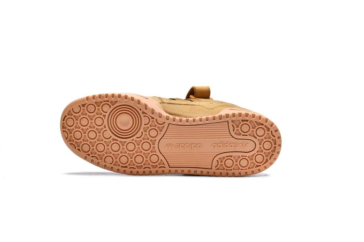 Adidas wheat yellow joint retro casual sneakers