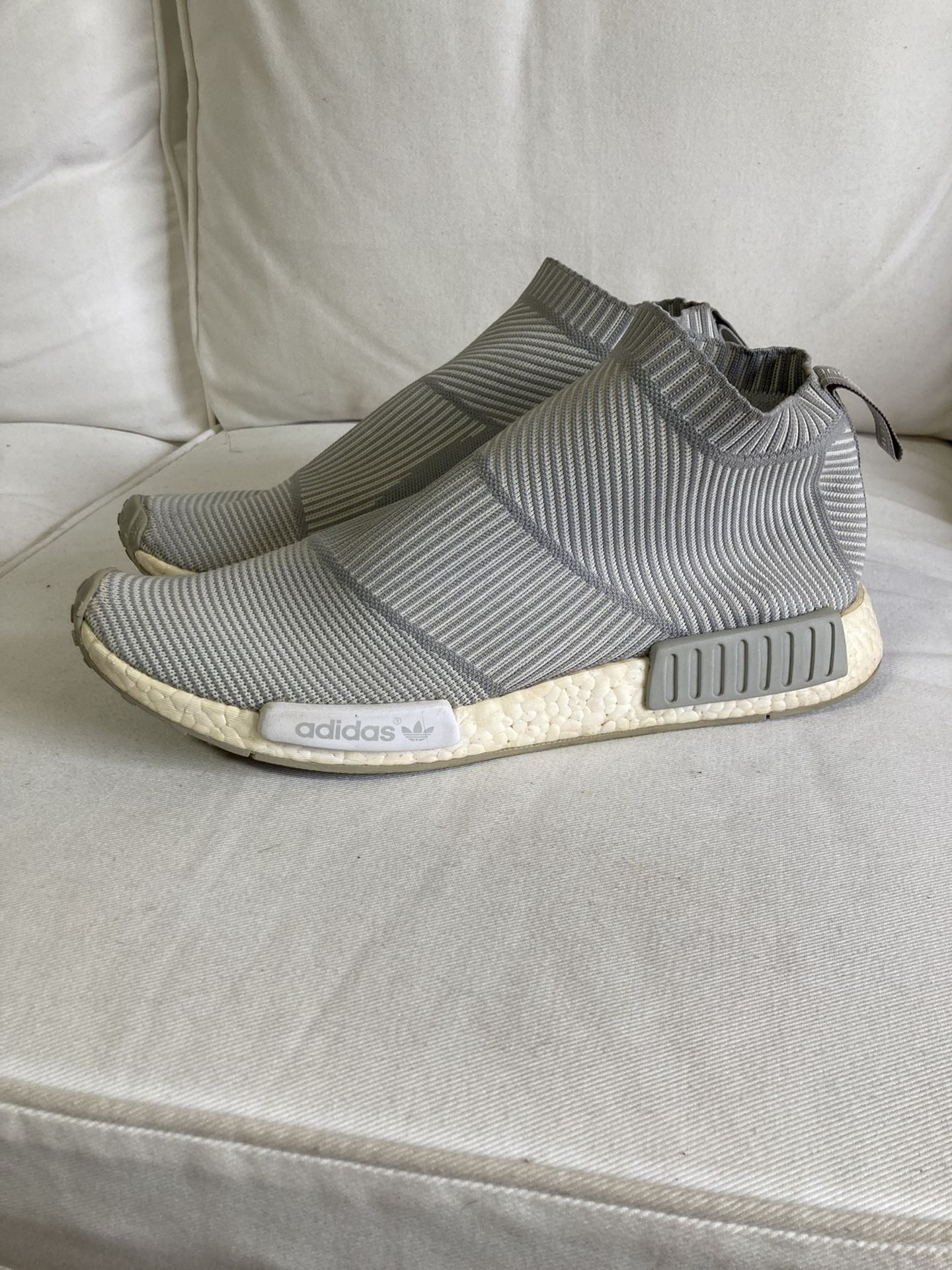Adidas NMD CS1 Light Grey Size 14 Men City Sock Boost PK Prime knit