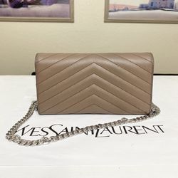 SAINT LAURENT Long Wallet /Crossbody Bag 💼  Thumbnail