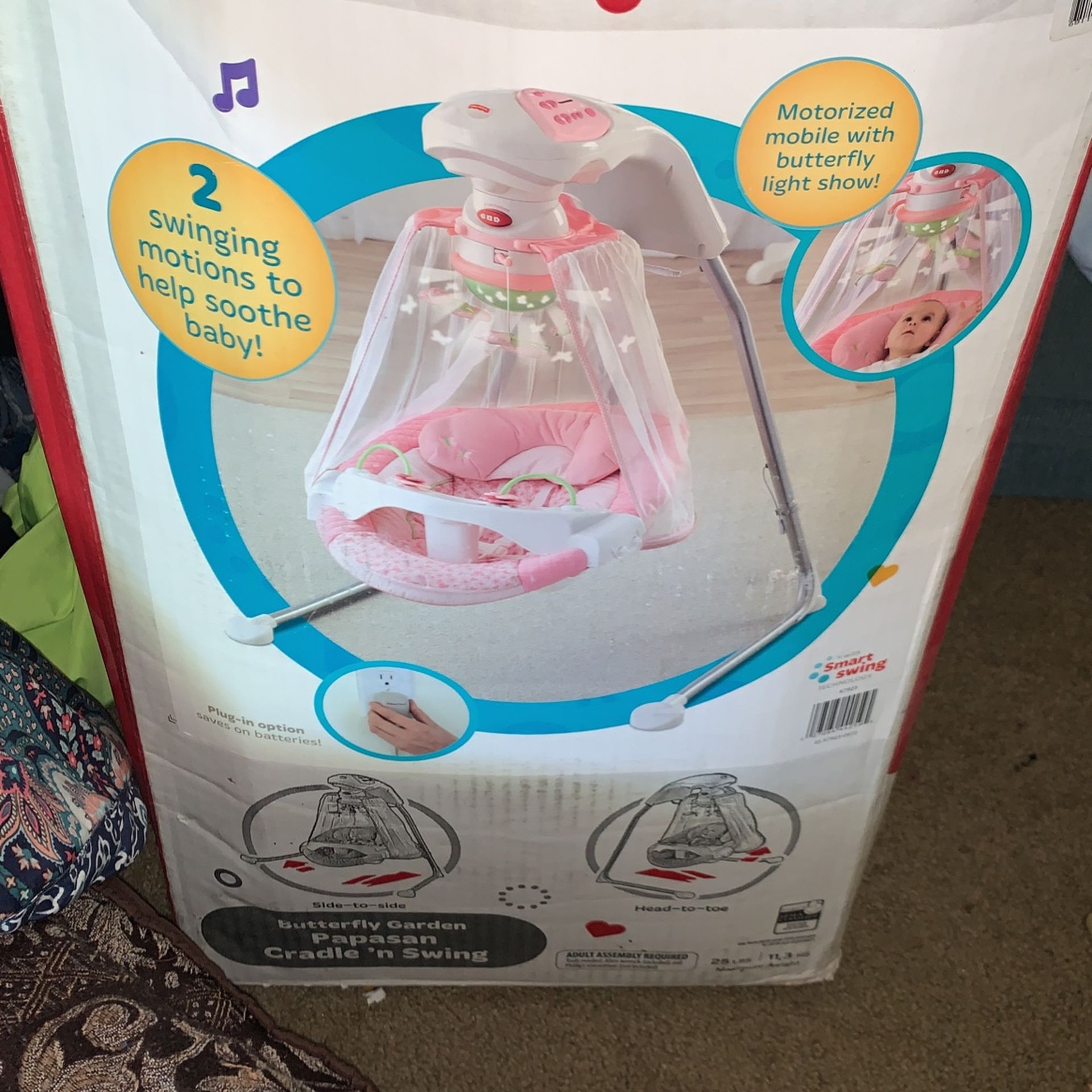 Fisher Price Cradle And Swing