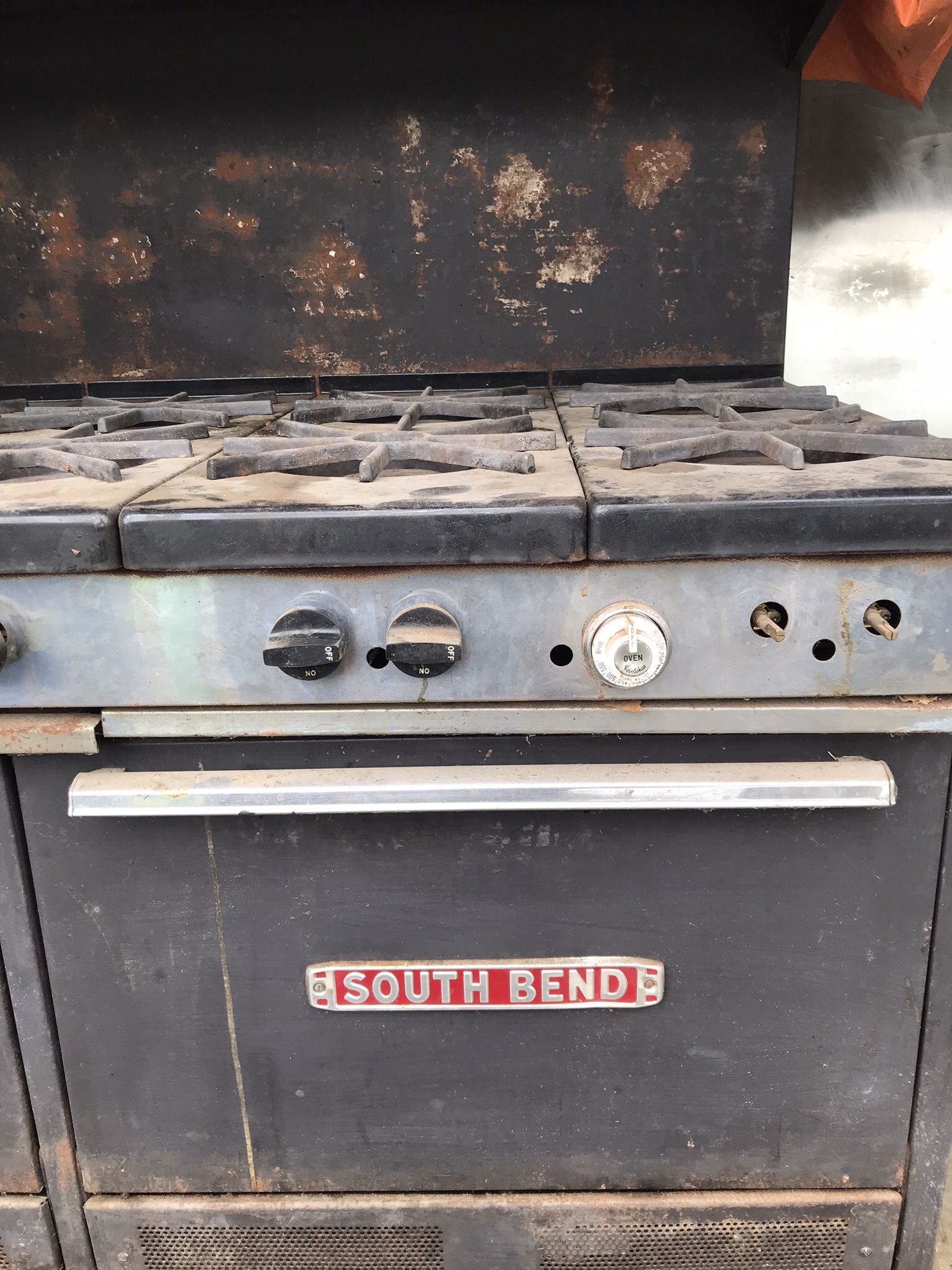 Commercial Stove Oven Combo   