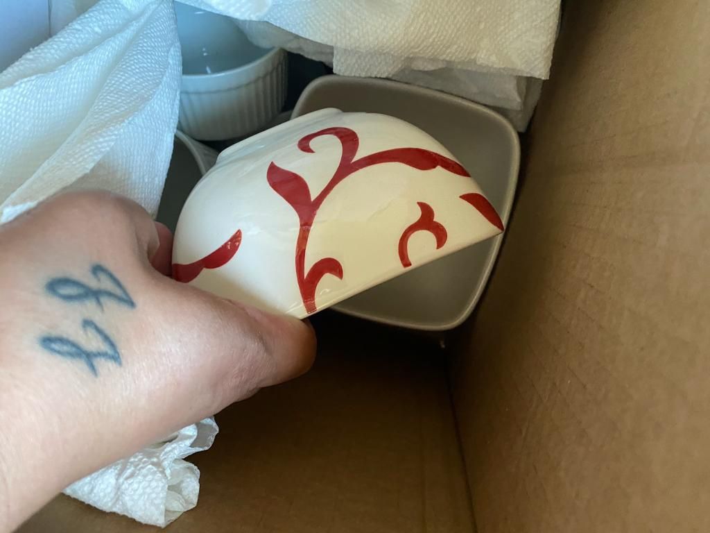 Coffee mugs and bowls