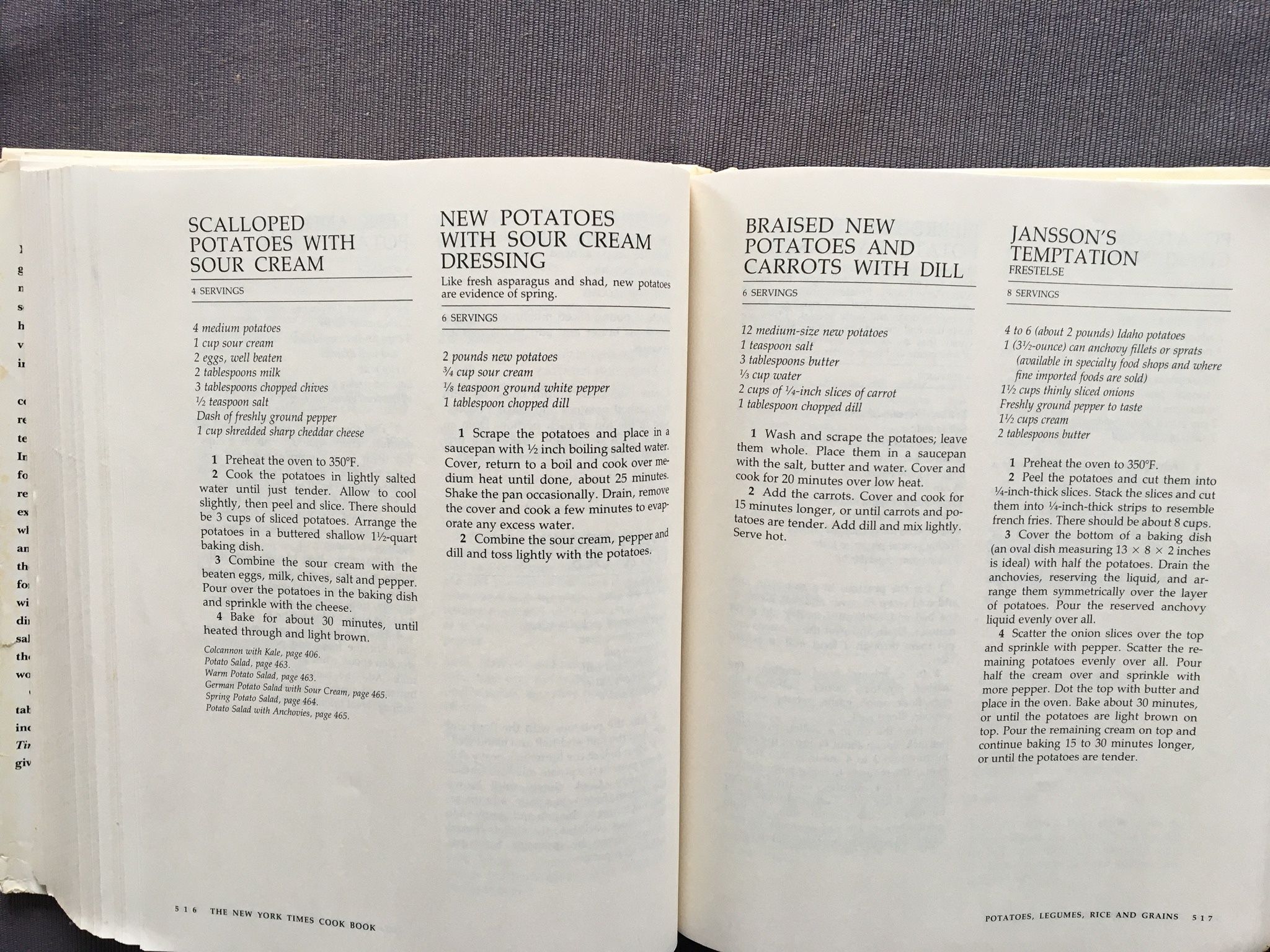 The New York Times Cookbook Revised Edition classic cookbook 800 pages, 1990, very good condition